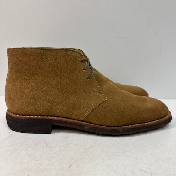 EUC Crockett & Jones x Barneys New York Chiltern Snuff Suede Chukka Boot US 8 D - Picture 2 of 10
